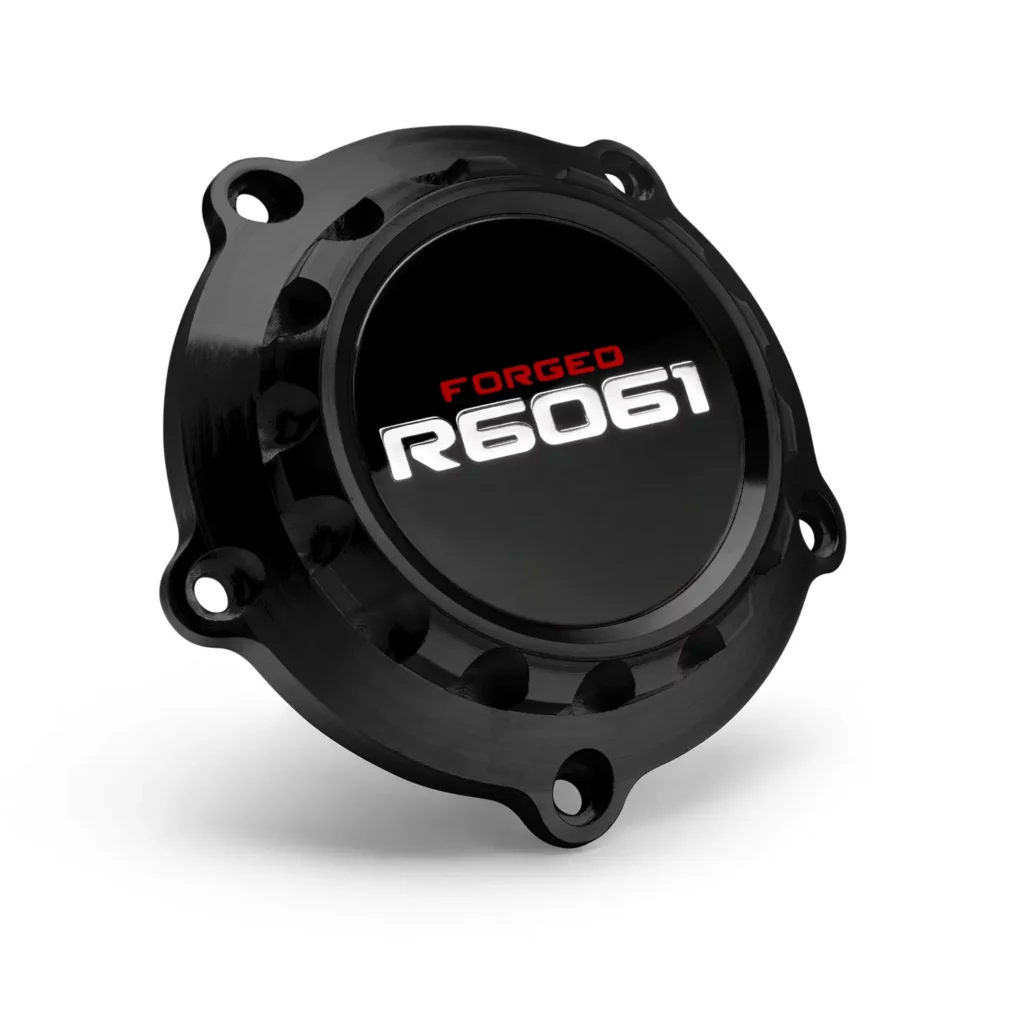 Black Aluminum Billet Cap R6061 Forged Wheels